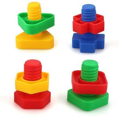 Johnnie Boy nut bolt blocks construction for kids