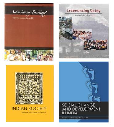 NCERT Sociology Textbook Combo Set XI-XII 4 Booklets English Medium(Image Problem)