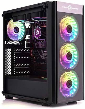 Circle Eliminator X1 Rgb With Remote Control Gaming Computer Cabinet\ Mid Cabinet