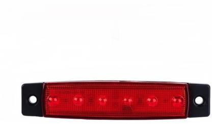 Dishykooker High Power 6 LED 12V Side Indicator Light Marker Lamp for Truck BUS Trailer 5 Colors for Choice Car Reflector Light