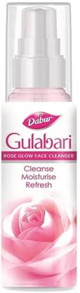 Dabur Gulabari Rose Glow Face Cleanse Moisturise Refresh 100ml Pack Of 3 Face Wash
