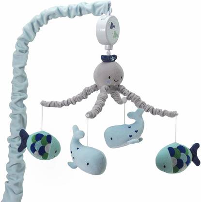 Lambs & Ivy lambs ivy Oceania Musical Nursery Crib Mobile