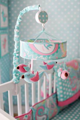 My Baby Sam Pixie Baby Mobile, Aqua