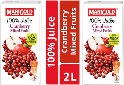 Marigold 100% Cranberry Juice, No Added Sugar