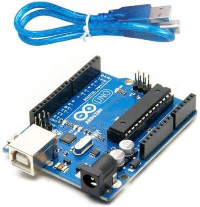 DHRUV-PRO Arduino UNO R3 board with DIP ATmega328 WITH USB CABLE Micro Controller Board Micro Controller Board Electronic Hobby Kit