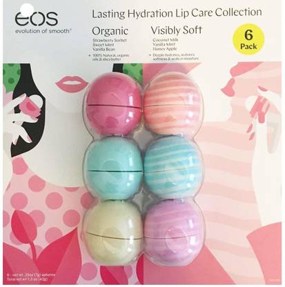 eos Evolution Of Smooth Lip Balm ~ Lasting Hydration Lip Care Co Fruity