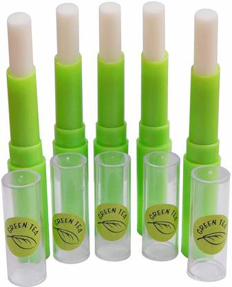 poksi Green tea color changing moisturizing lipstick fruit extract color changing