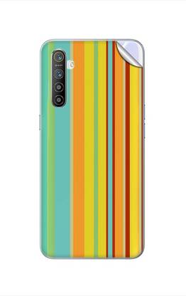 गाडगेटस्वेराप GWAC-1482 Printed Retro Stripes Realme XT मोबाइल स्किन