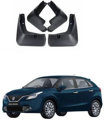 PRTEK Front Mud Guard, Rear Mud Guard For Maruti Baleno 2005, 2006, 2007, 2008, 2009, 2010, 2011, 2012, 2013, 2014, 2015, 2017, 2018, 2019