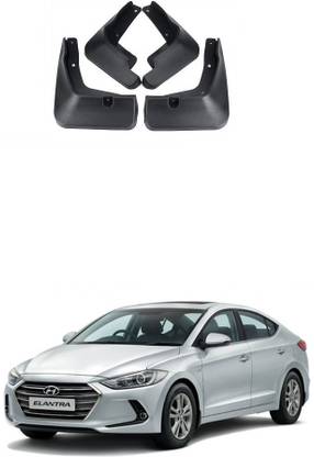 PRTEK Front Mud Guard, Rear Mud Guard For Hyundai Elantra 2005, 2006, 2007, 2008, 2009, 2010, 2011, 2012, 2013, 2014, 2015, 2017, 2018, 2019