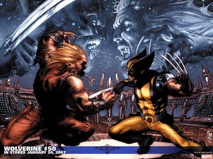 Comics Wolverine Sabertooth HD Wallpaper Background Photographic Paper