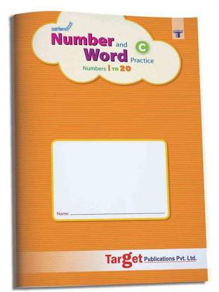 Nurture Number And Word Practice Book For Kids | Part C - 1 To 20 | 3 To 6 Year Old | Learn Numbers In Words And Number Writing For Nursery And Preschool Children With Activities