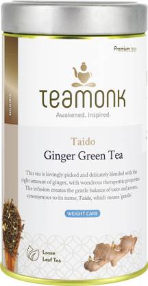 Teamonk Taido Ginger Green Tea Tin