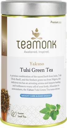 Teamonk Yakuso Nilgiris Tulsi Green Tea Tin