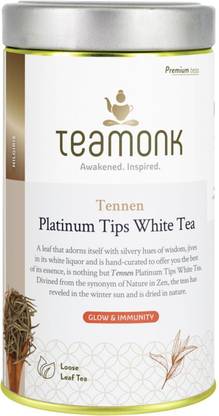 Teamonk Tennen Platinum tips Nilgiris White Tea Tin