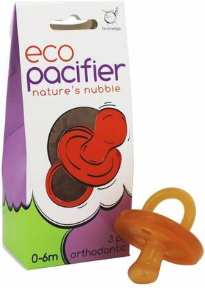 Ecopacifier Orthodontic Natural Rubber Pacifier Feeder