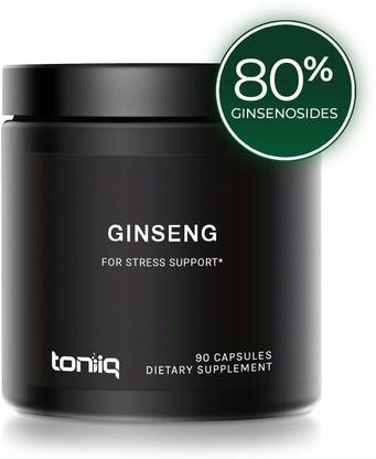 Toniiq Panax Red Korean Ginseng Capsules USA