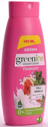 AROMA Green Line Fig & Vanilla Yoghurt Shower Cream