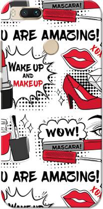 Aseria Back Cover for You Are Amazing Red White-1371