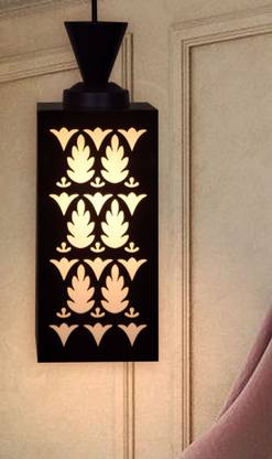 DecorVista Wooden Style Hanging Lamp Creative Pendant Light Lamp for Room,Foyer,Hallway Pendants Ceiling Lamp