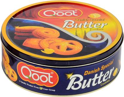 QOOT Danish Style Butter Cookies Cookies Biscuit