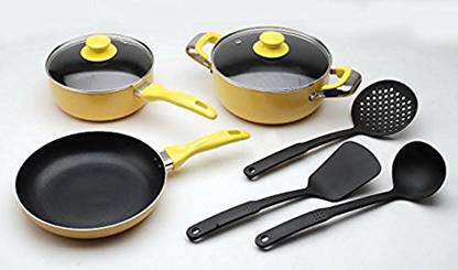A To Z Sales Induction Bottom Non-Stick Coated Cookware Set