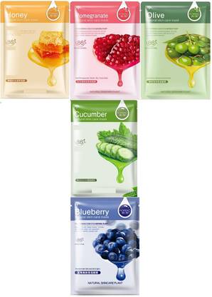 rorec Facial sheet mask face paper korean masks combo