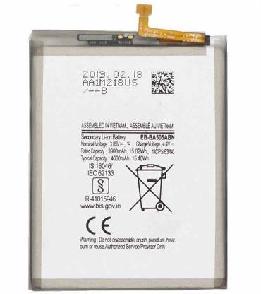 SCANDY Mobile Battery For  SAMSUNG A50 A505F SM-A505