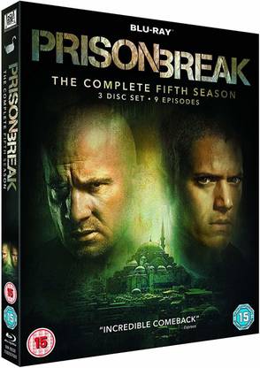 Prison Break: The Complete Season 5 (3-Disc Box Set) (Slipcase Packaging + Fully Packaged Import)