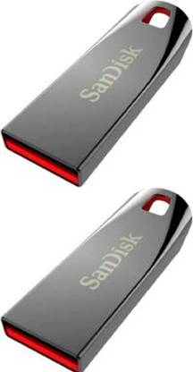 SanDisk Combo of 32 GB Pen Drive (Grey) 32 GB Pen Drive Compatible with Laptop, Audio Player, Gaming Console, Television, Mobile, Netbook USB 2.0, USB 3.0 Metal Case