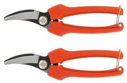 FLACON Cutting Tool Garden Shears Metallo K-0035 Packaging Type Box Pack Of 2 Bypass Pruner