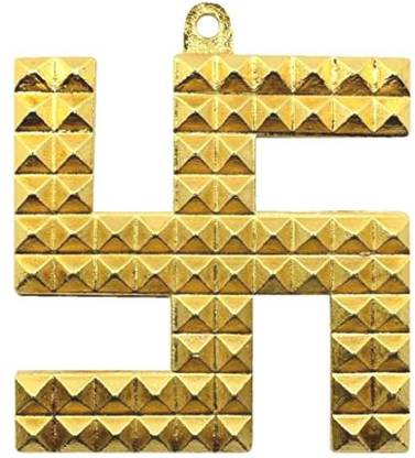 Astrodidi Swastik Pyramid Swasthik For Prosperity, Success And Remove Vastu Dosh & Nazar Dosh Decorative Showpiece  -  6 cm