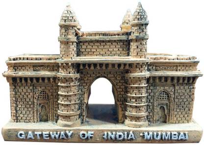Givya Indian Souvenir Gateway of India 3D Decorative Showpiece  -  8 cm