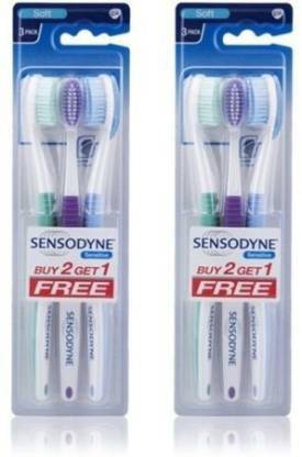SENSODYNE Sensitive Soft Toothbrush For teeth Soft Toothbrush