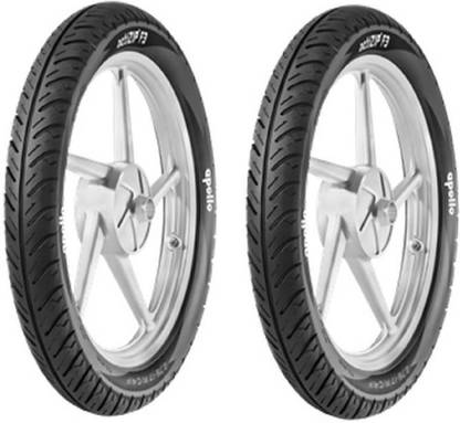 Apollo 100 80-17 ACTIZIP F5 100 80-17 Front Tyre. 120/70-10 Front & Rear Two Wheeler Tyre