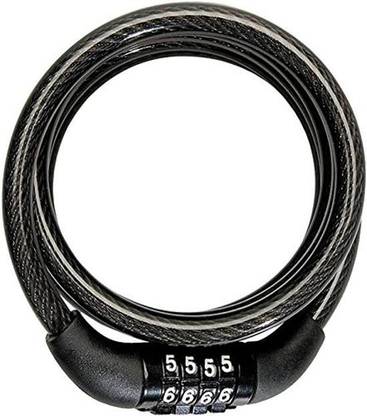 SHOPONIX 4 Digit Number Lock for Helmet Bike, Motorcycle, Bicycle, Bag, Luggage Cycle Lock
