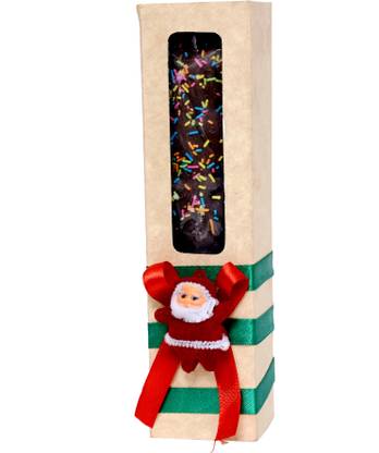 Jainco Star Chocolates Christmas Gift Box 2 Lollipop Chocolate With Santa Caramels
