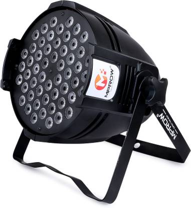 MPROW MPC011 Led Par Light With 3W X 54 RGB (3 in 1) Leds Ideal for use in DJ Disco Party, Stage Lightings Single Disco Ball