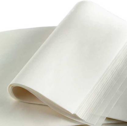 Ayansh E-Store Butter Paper/Bulk Parchment Paper for Sandwich,Food Wrapping,Cake 100 Sheets(Pack of 1) Size-10x 10 inch Parchment Paper