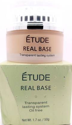 Etude REAL BASE TRANSPARENT LASING SYSTEM OIL FREE FOUNDATION Foundation