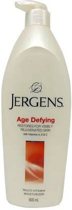 JERGENS Age Defying Multi-Vitamin Moisturizer With Vitamins A, E & C 600 ml