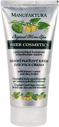 Manufaktura Home Spa Face Day Cream with Brewer's Yeast and Shea Butter