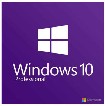 MICROSOFT Windows 10 Professional OEM 64 Bit DVD with Key.