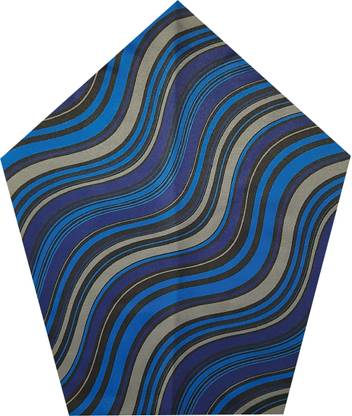 Tieshy Printed Polyester Blend Pocket Square