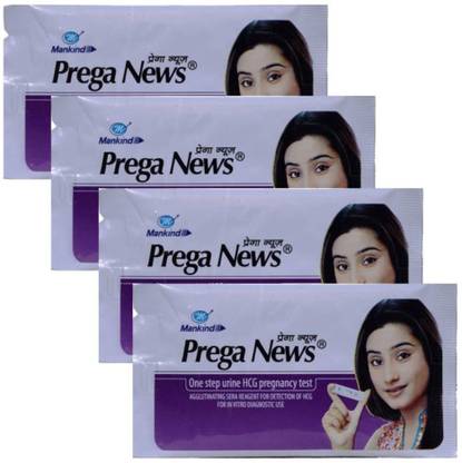 PREGANEWS Prega news combo of 4 Pregnancy Test Kit
