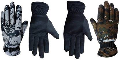 UWON 2 Pair RIDING GLOVES ULTRA WARM RIDING GLOVES FOR WINTER, Biker Gloves Riding Gloves