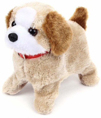 Musical puppy soft toy clearance