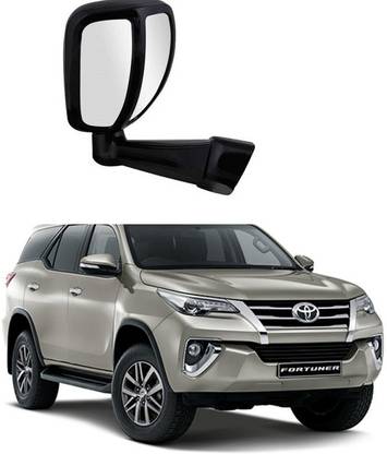 PRTEK Manual Remote Rear View Mirror For Toyota Fortuner