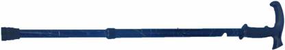 Mopi High Grade Height Adjustable -Pack of 1 (Blue Printed Pattern) Walking Stick