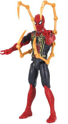 HALO NATION Iron Spiderman Avengers Action Figures , Avengers Toys Set 6 Inch Superheros Collection